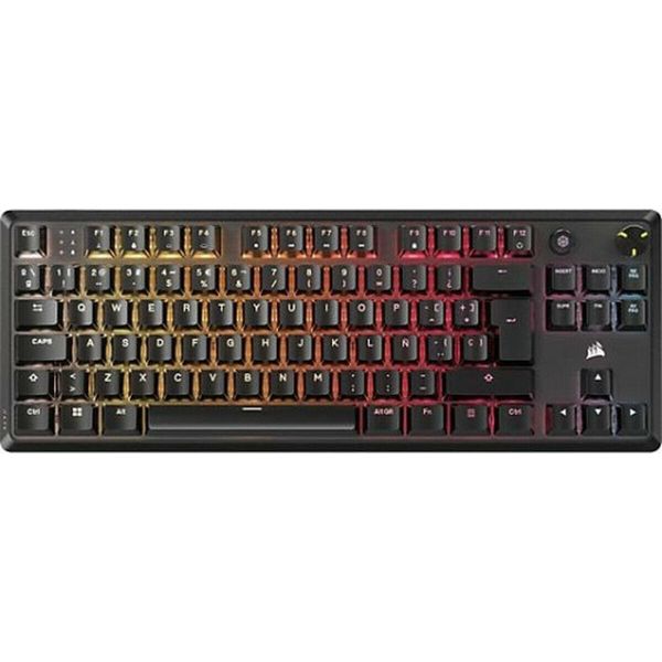 Corsair K70 Core Tkl, Cavo, Usb, Interruttore Meccanico, Qwerty, Led Rgb, Nero-image