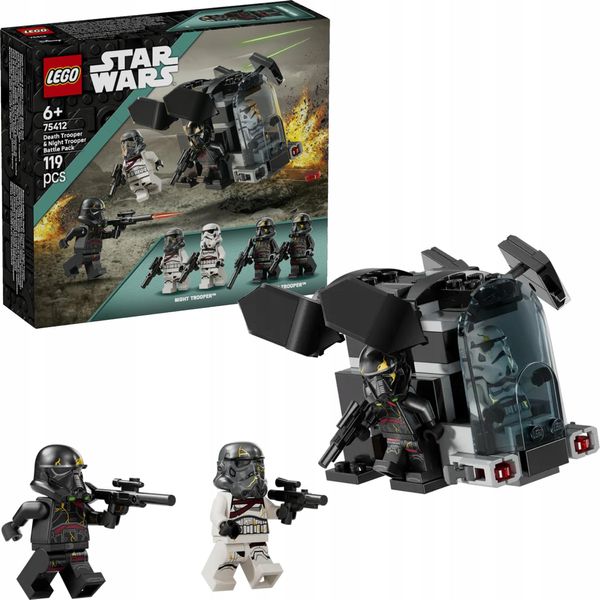 Lego Star Wars 75412 Death Trooper And Night Trooper Battle Pack-image