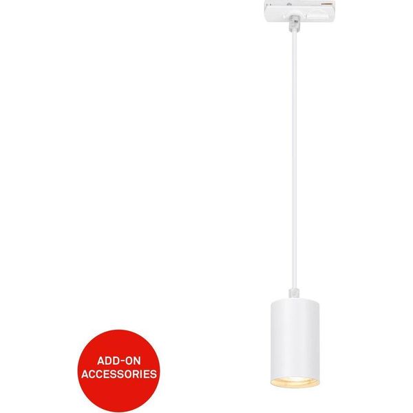 Sistema Di Binari Briloner Rail, Luce A Sospensione, Accessori, Bianco-image