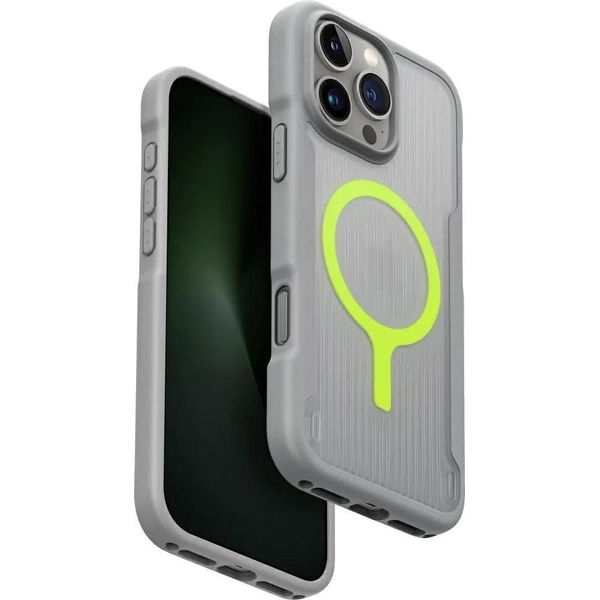 Etui Uniq Combat Active Do Iphone 16 Pro Max Magclick Ricarica Szary-image