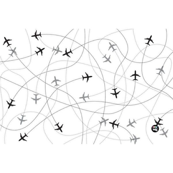 Tappetino Da Tavolo Pp 60X40Cm Planes-image