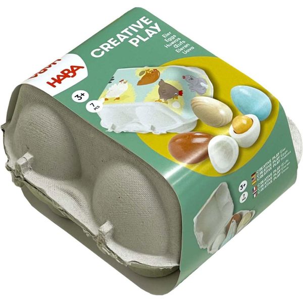 Haba Play World Shopping Creative Play Eggs 2012299001-image