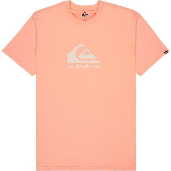 Quiksilver Ev Comp Logo Maglietta A Maniche Corte Orange S Uomo Orange S-image