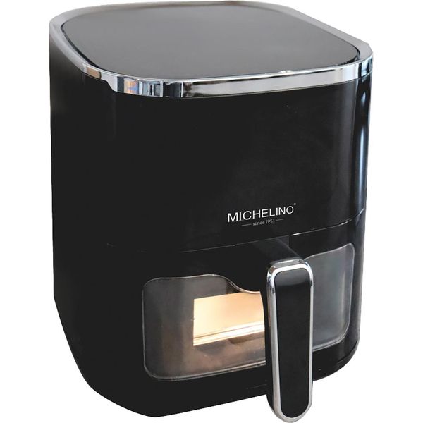 Friggitrice Ad Aria Calda 5,0 Litri 1450 Watt Nero Con Finestra Di Visualizzazione Michelino-image