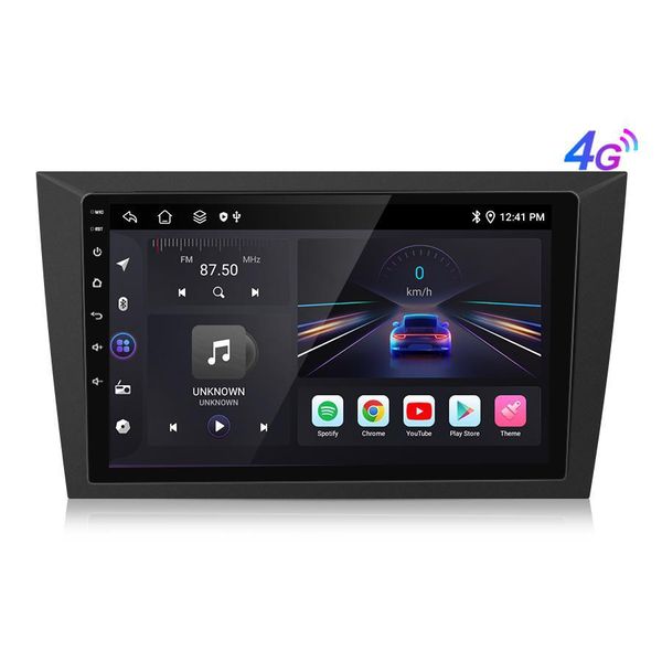 8Core 4+64G Android13 Carplay Android Auto AutoráDio 4GSIM Pro Vw Golf 6 Vi 2008-2012 Wifi Dab Rds Bt Swc Fm Dab+ 2DIN-image