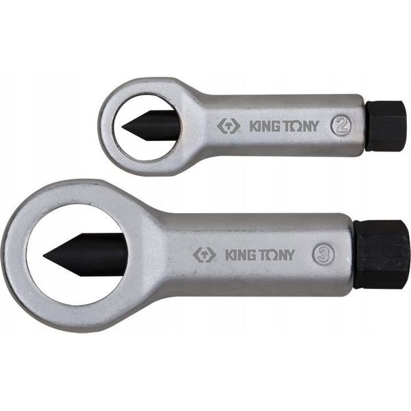 King Tony Set Di Taglierini Per Dadi 12-22 Mm / 2 Pezzi-image