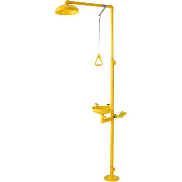 Stazione Di Lavaggio Oculare 27 Cm - Lavaggio Oculare Conforme Alle Norme Osha - Combinazione Di Lavaggio Oculare E Dispositivo Di Pulizia-image
