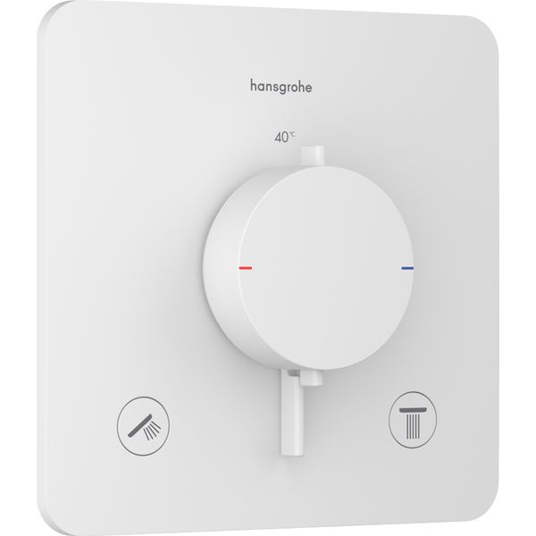Hansgrohe Ecostat Comfort Q Thermostat Encastré Pour 2 Consommateurs, 33713700, 33713700-image