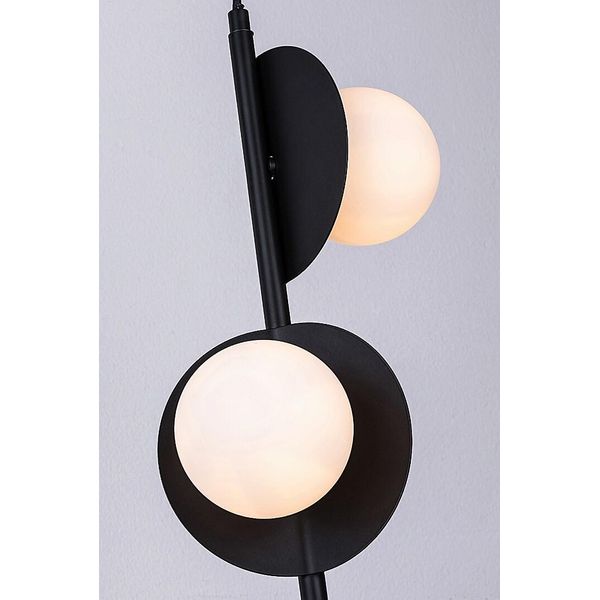 Rabalux 72224 Lampade A Sospensione Jules G9 3X Max 5 Metallo Vetro Nero-image