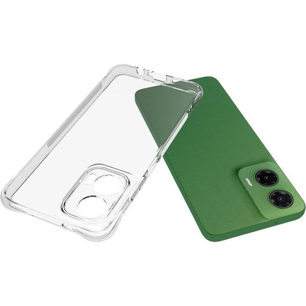 Per Motorola Moto G35 Custodia Protettiva Del Telefono Cellulare In Silicone Tpu Sottile Flessibile Trasparente-image