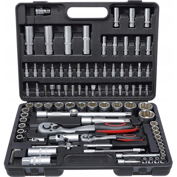 Set Di Chiavi A Bussola Chiavi A Bussola Torx Valigetta Bit 108 Pezzi.-image