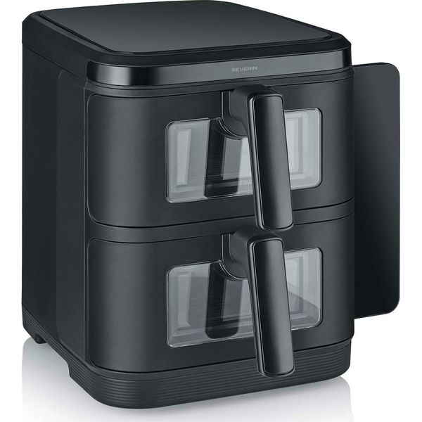 Severin Fr 2468 Doppia 11 L Indipendente 2800 W Friggitrice Ad Aria Calda Nero-image