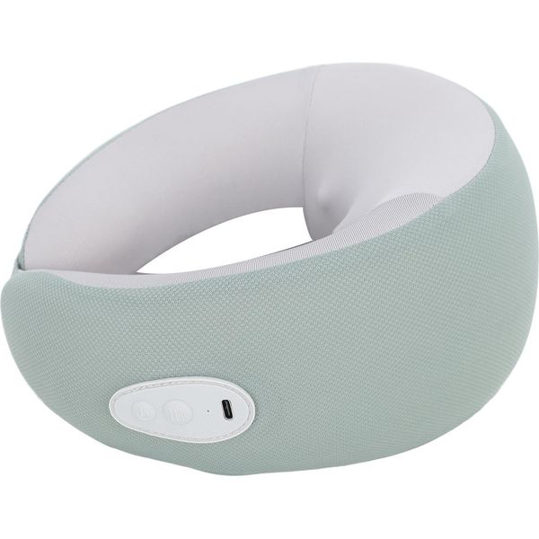 Massaggiatore Cordless Per Il Collo Massaggiatore Portatile Shiatsu Per La Schiena E Il Collo Ad Alta Resilienza In Schiuma Di Memoria Con Funzione Di Riscaldamento Verde-image