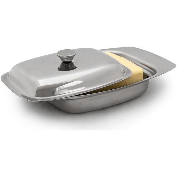 Burriera In Acciaio Inox Con Manico-image