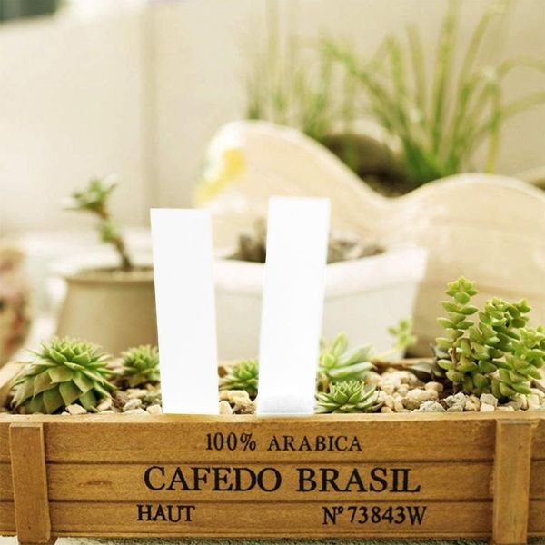 100PCS Etichette Di Plastica Per Piante Etichette Da Giardino Paletti Riutilizzabili Piante Marcatori-image