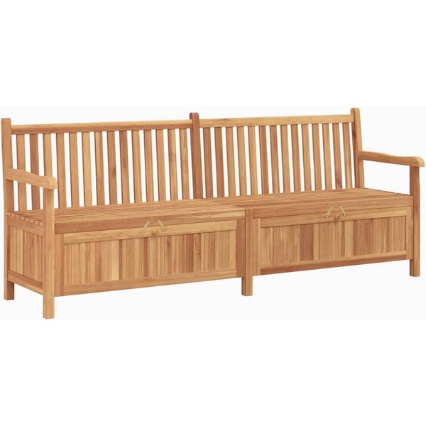 Syfax™ Panchina Marrone 228 X 60 X 90 Cm Legno Di Teak Solido-image