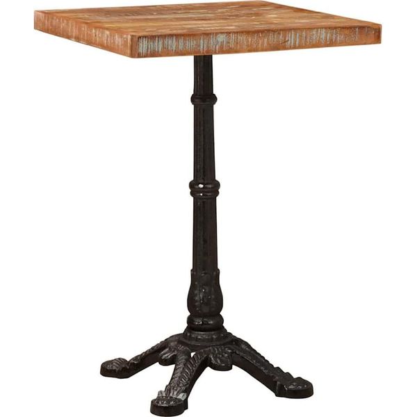Syfax™ Tavolo Da Bistrot Marrone Legno Recuperato Massello-image