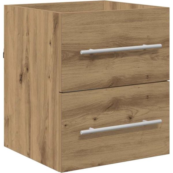 Syfax™ Armadio Sottolavello Rovere Artigianale 38,5 X 41 X 48 Cm-image