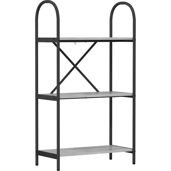Syfax™ Libreria Grigio Sonoma 60 X 30 X 109 Cm Legno Multistrato-image