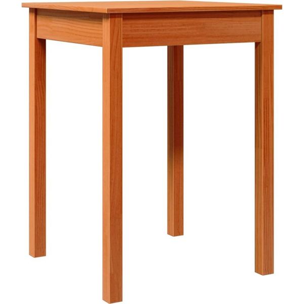 Syfax™ Tavolo Da Pranzo Marrone Cera In Legno Massello Di Pino-image