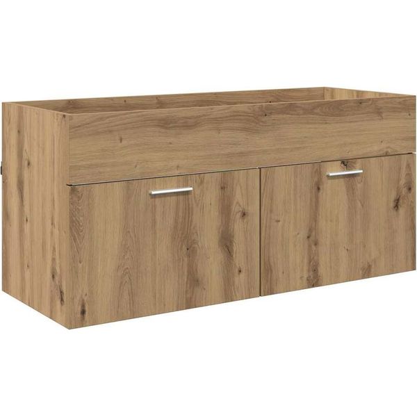 Syfax™ Armadio Sottolavello Rovere Artigianale Legno Multistrato-image