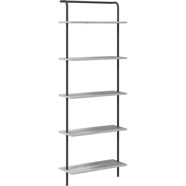 Syfax™ Libreria Grigio Sonoma 60 X 24 X 168 Cm Legno Multistrato-image