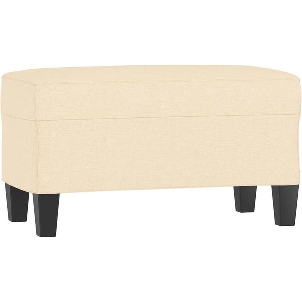 Syfax™ Panca Crema 70X35X41 Cm In Tessuto-image
