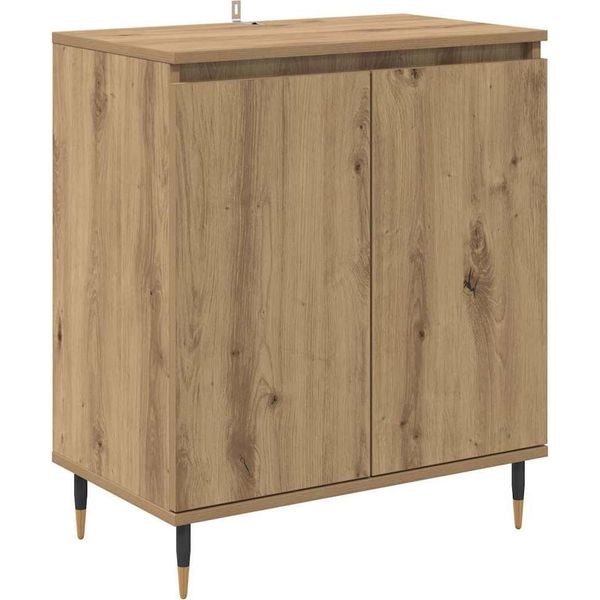 Syfax™ Credenza Rovere Artigianale 60 X 35 X 70 Cm Legno Multistrato-image