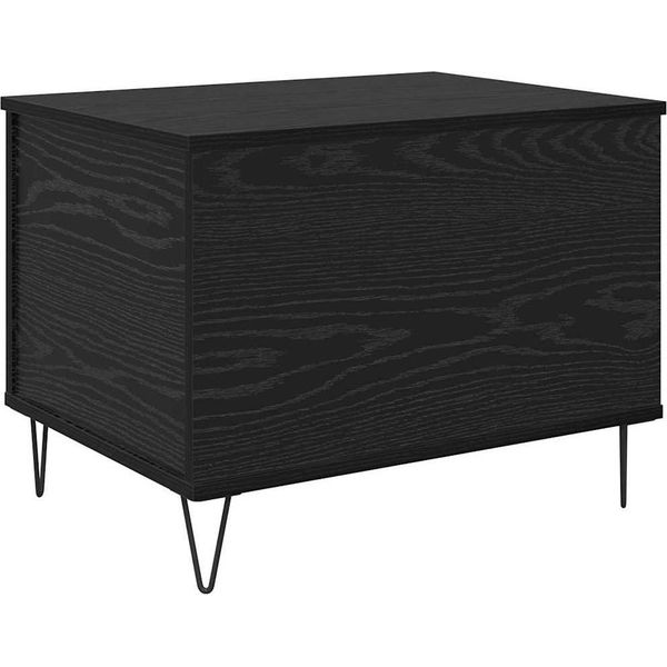 Syfax™ Tavolino Da Salotto Rovere Nero 60 X 44,5 X 45 Cm-image