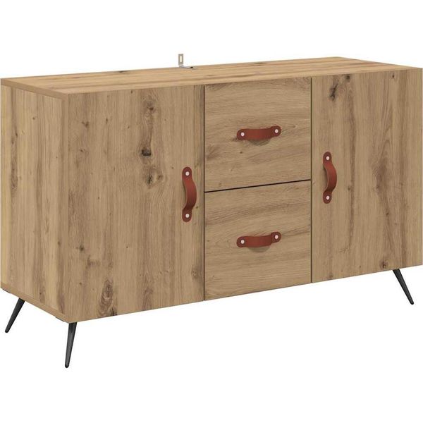 Syfax™ Credenza Rovere Artigianale 100 X 36 X 60 Cm Legno Multistrato-image