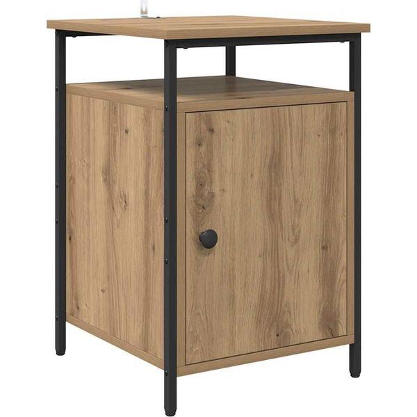 Syfax™ Armadio Da Notte Rovere Artigianale 40 X 42 X 60Cm-image