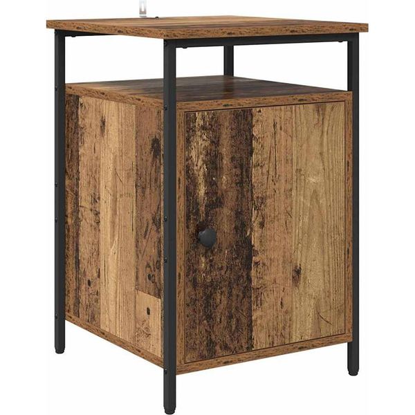 Syfax™ Armadio Da Notte Legno Vecchio 40 X 42 X 60Cm Legno Multistrato-image