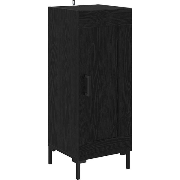 Syfax™ Credenza Olden Rovere Nero 34,5 X 34 X 90 Cm-image