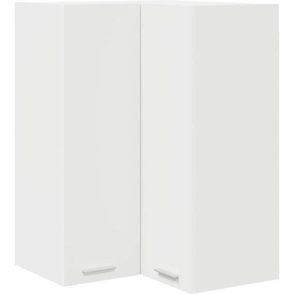 Syfax™ Armadio Pensile Bianco 57 X 57 X 80 Cm Legno Multistrato-image