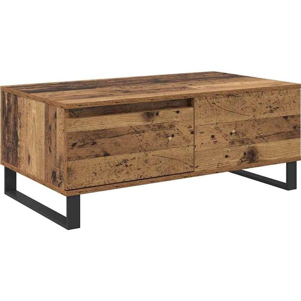 Syfax™ Tavolino Da Salotto Legno Vecchio 90 X 50 X 36,5 Cm-image