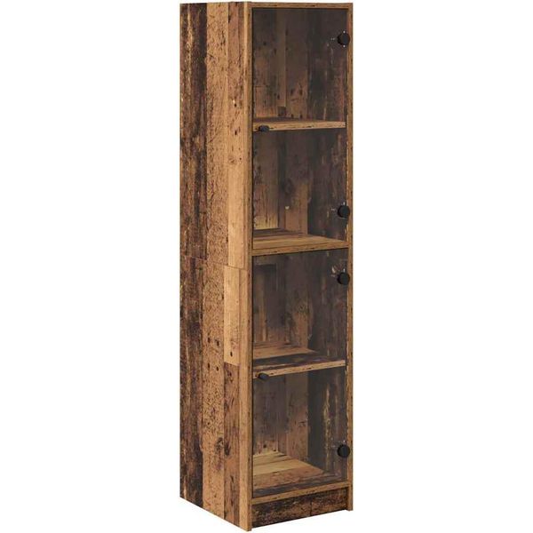 Syfax™ Credenza Legno Vecchio 35 X 37 X 142 Cm Legno Multistrato-image