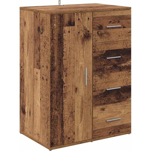 Syfax™ Credenza Legno Vecchio 59 X 39 X 80 Cm Legno Multistrato-image