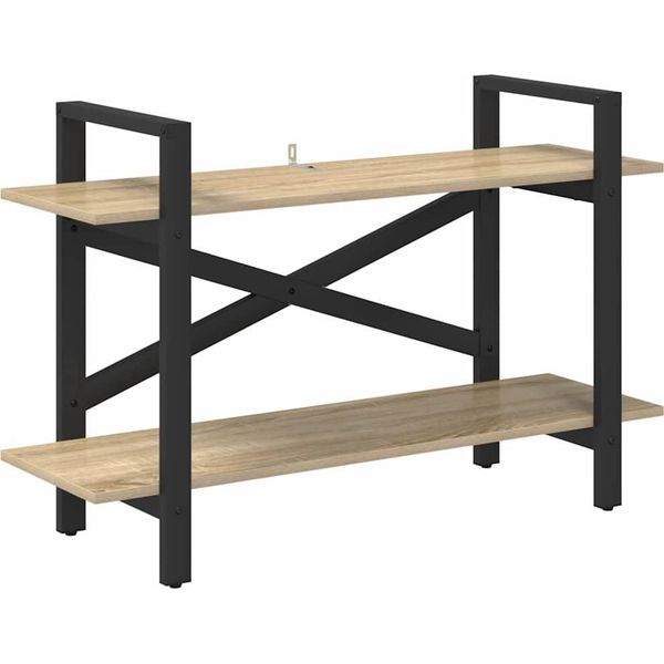 Syfax™ Libreria Rovere Sonoma 100 X 33,5 X 64 Cm Legno Multistrato-image