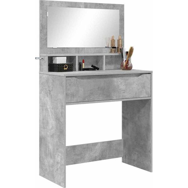 Syfax™ Tavoli Da Trucco Per Camera Da Letto Grigio Cemento-image