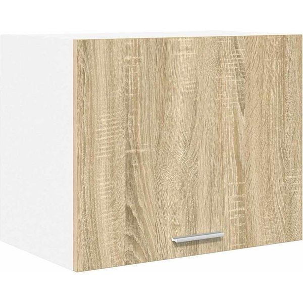 Syfax™ Armadio Pensile Quercia Sonoma E Bianca 50 X 31 X 40 Cm-image