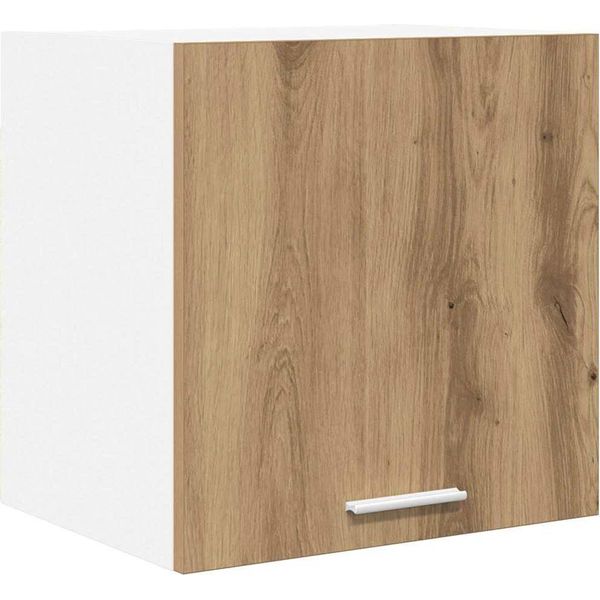 Syfax™ Armadio Pensile Rovere Artigiano E Bianco 40 X 31 X 40 Cm-image