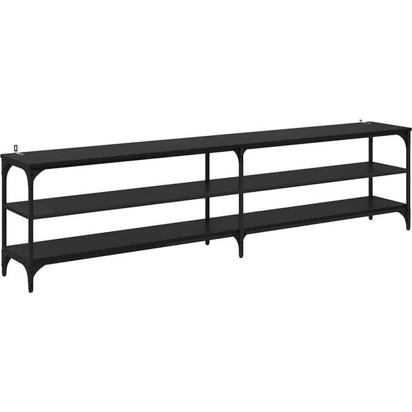 Syfax™ Mobile Tv Rovere Nero 200 X 30 X 50 Cm-image