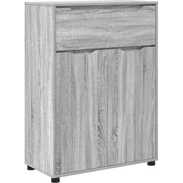 Syfax™ Mobile Da Bagno Con Cassetto Grigio Sonoma 72,5 X 36,5 X 100 Cm-image