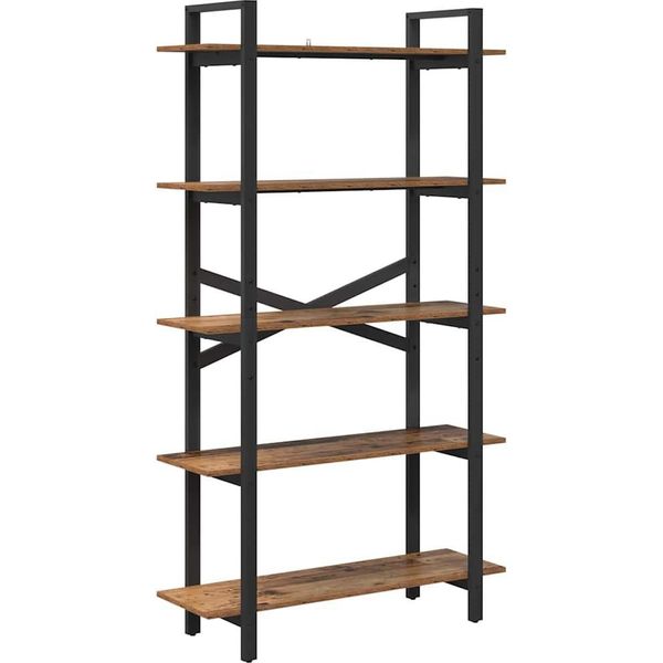 Syfax™ Libreria Legno Vecchio 100 X 33,5 X 178 Cm Legno Multistrato-image