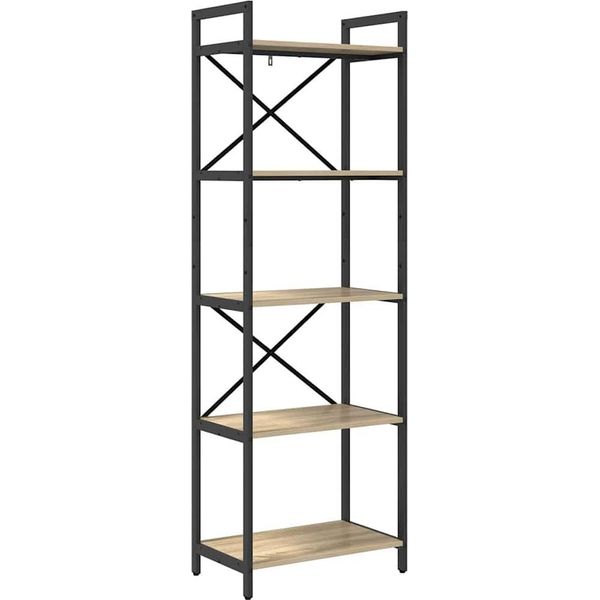 Syfax™ Libreria Rovere Sonoma 56 X 34 X 171 Cm Legno Multistrato-image