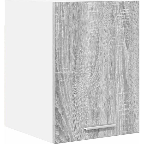Syfax™ Armadio Pensile Grigio Sonoma E Bianco 30 X 31 X 40 Cm-image
