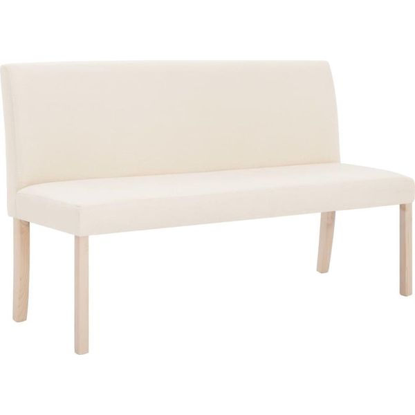 Syfax™ Panca 139,5 Cm Crema In Poliestere-image