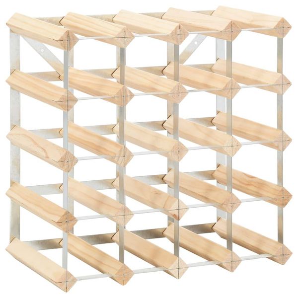 Syfax™ Portavini Da 20 Bottiglie In Legno Massello Di Pino-image