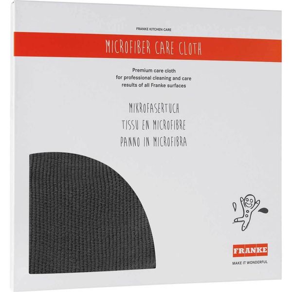 Franke 112.0530.324 Panno Per La Pulizia In Microfibra Nero 1 Pz-image