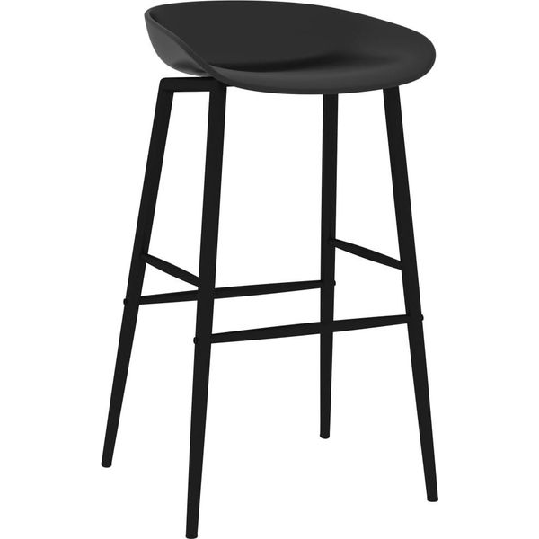 Syfax™ Sedie Da Bar 2 Pz Nere-image